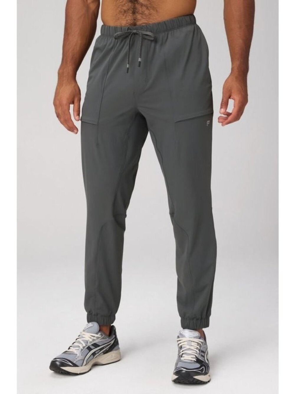 Fabletics The One Jogger Onyx Gray Athletic Lightweight Quick Dry Men’s Large